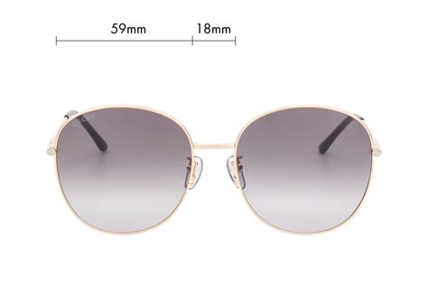 Gucci™ GG1416SK Round Sunglasses 